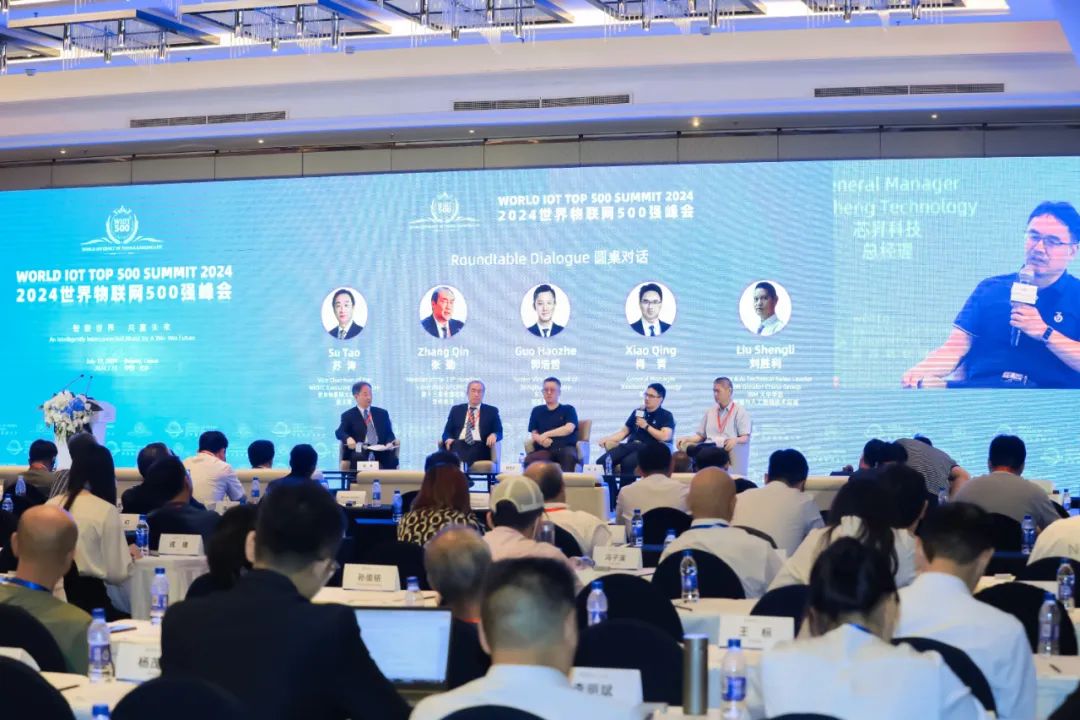 肖青受邀出席2024世界物联网500强峰会 畅谈物联网数字经济(图2)