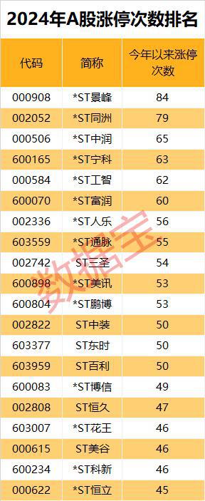 市场画像｜25733万亿元2024年A股成绩单出炉！AI芯片龙头涨幅夺冠(图10)