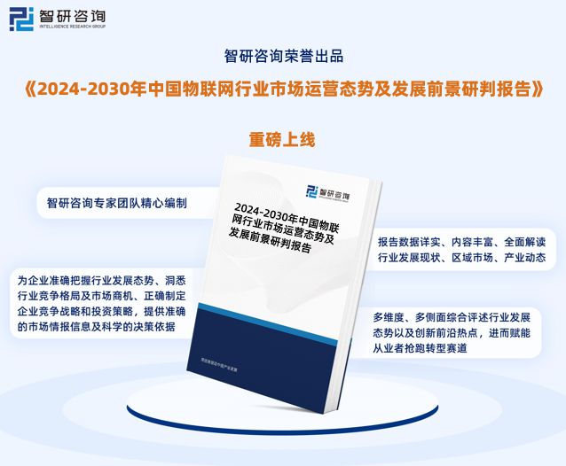 2024年中国物联网行业现状分析及发展趋势预测(智研咨询)